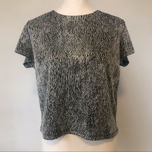 🌻 3 for  $20 🌻  Attention | Black & White Shirt